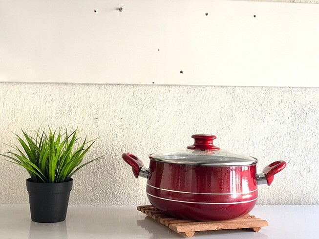 Evinda 20 cm petekli teflon güveç tencere