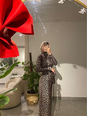 Diğer Leopar elbise