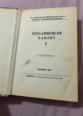 Beden Renk Peygamberler Tarihi - Zaman 1