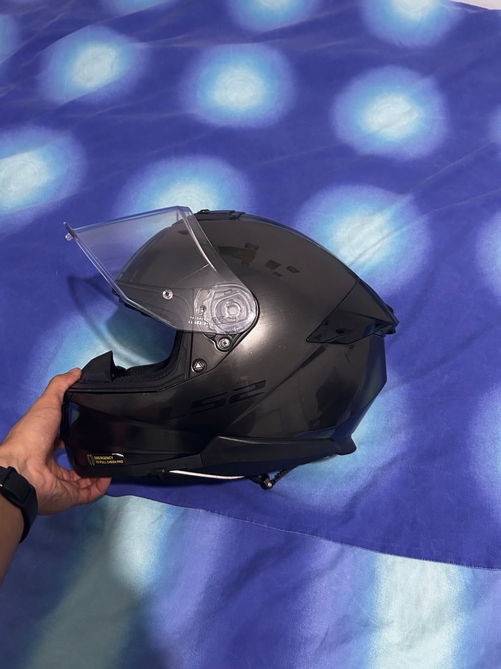 Ls2 stream2 jeans Kask xl - Görsel 3