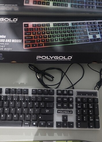 Klavye+mause set
