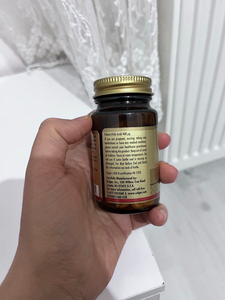 Solgar Folacin 400 µg 100 Tablet - Görsel 4