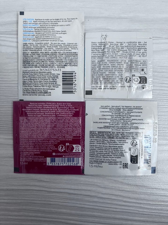 VİCHY,LA ROCHE POSAY, YVES ROCHER DENEME BOY ÜRÜNLER - Görsel 2