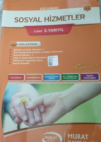 Sosyal Hizmetler 2. Sınıf 3. Yarıyıl