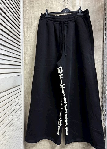 Erkek Siyah Rahat Kesim Sweatpant - Görsel 4