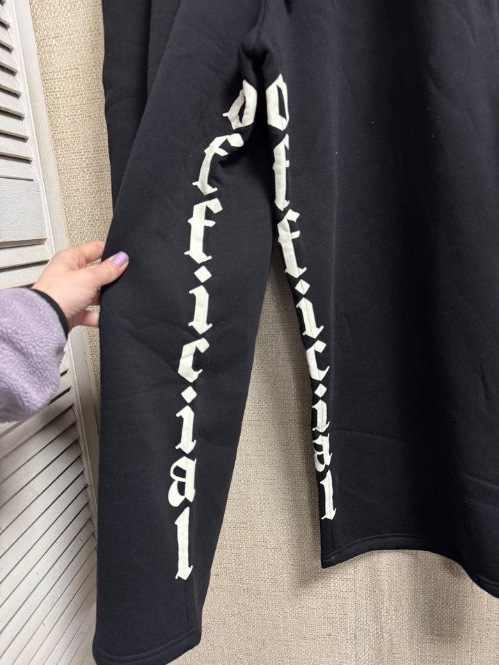 Erkek Siyah Rahat Kesim Sweatpant - Görsel 5