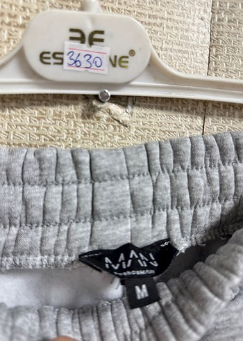 Geniş Kesim Gri  Eşofman - Görsel 7