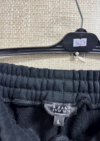 Siyah Bol Kesim Eşofman Altı - Görsel 2