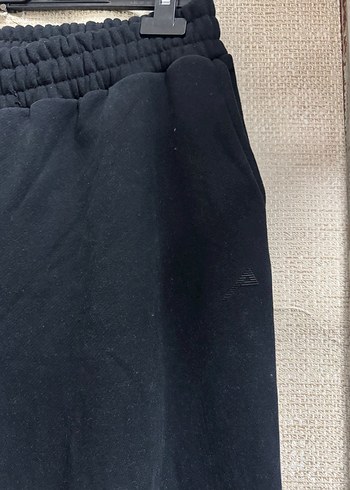 Siyah Bol Kesim Eşofman Altı - Görsel 3