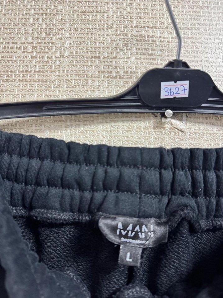 Siyah Bol Kesim Eşofman Altı - Görsel 2