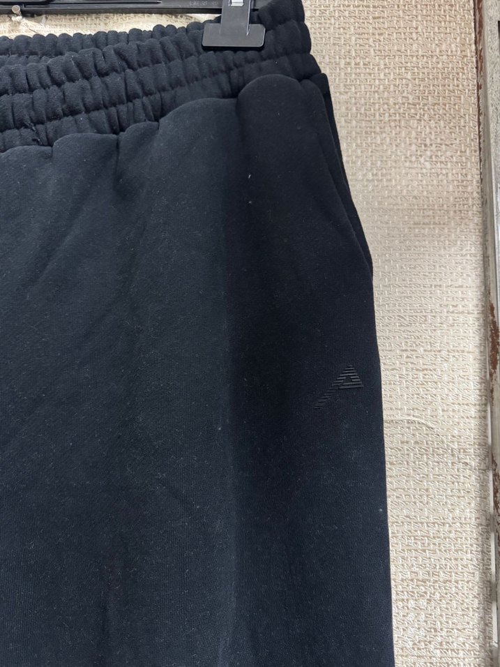 Siyah Bol Kesim Eşofman Altı - Görsel 3