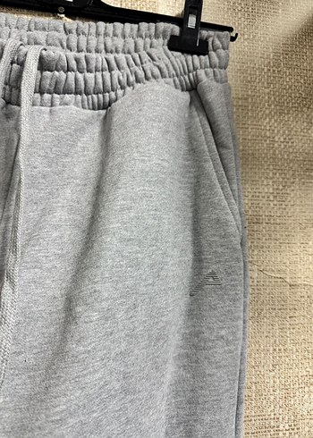 Gri Rahat Kesim Eşofman Altı - Görsel 4