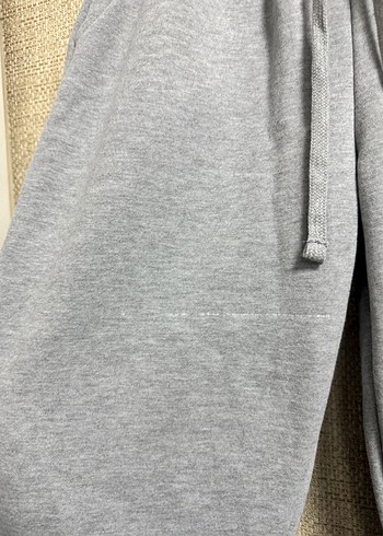 Gri Rahat Kesim Eşofman Altı - Görsel 5