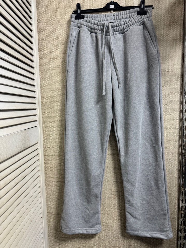 Gri Rahat Kesim Eşofman Altı - Görsel 2