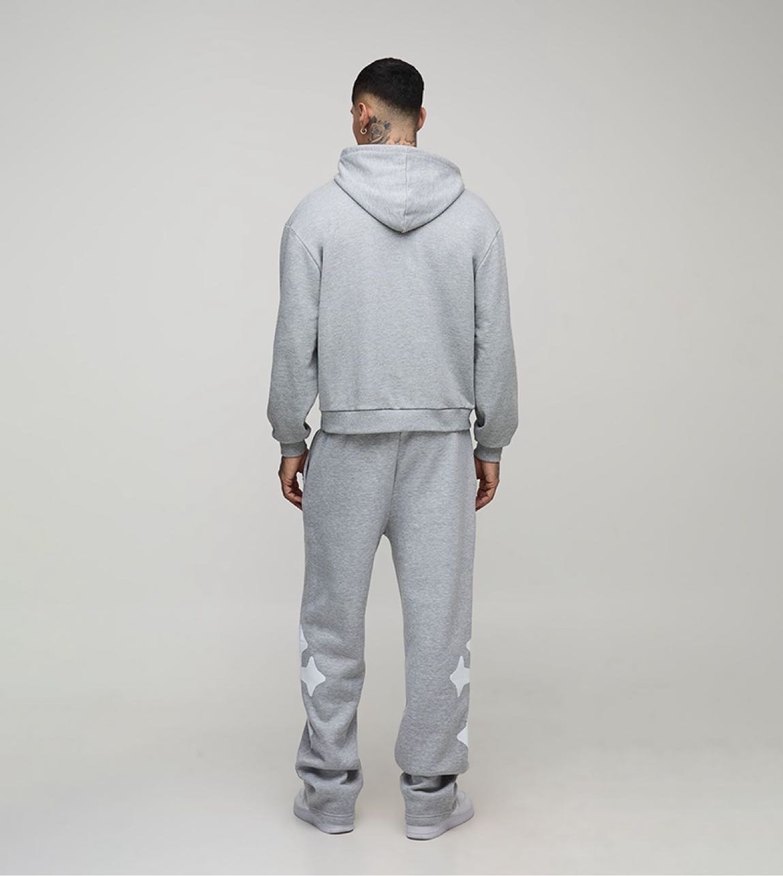 Gri Rahat Kesim Erkek Eşofman Altı - Görsel 2