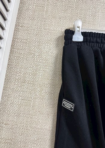 Siyah Rahat Kesim Eşofman Altı - Görsel 5