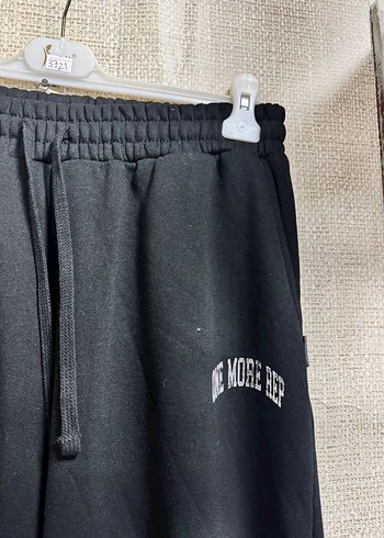 Siyah Rahat Kesim Eşofman Altı - Görsel 3