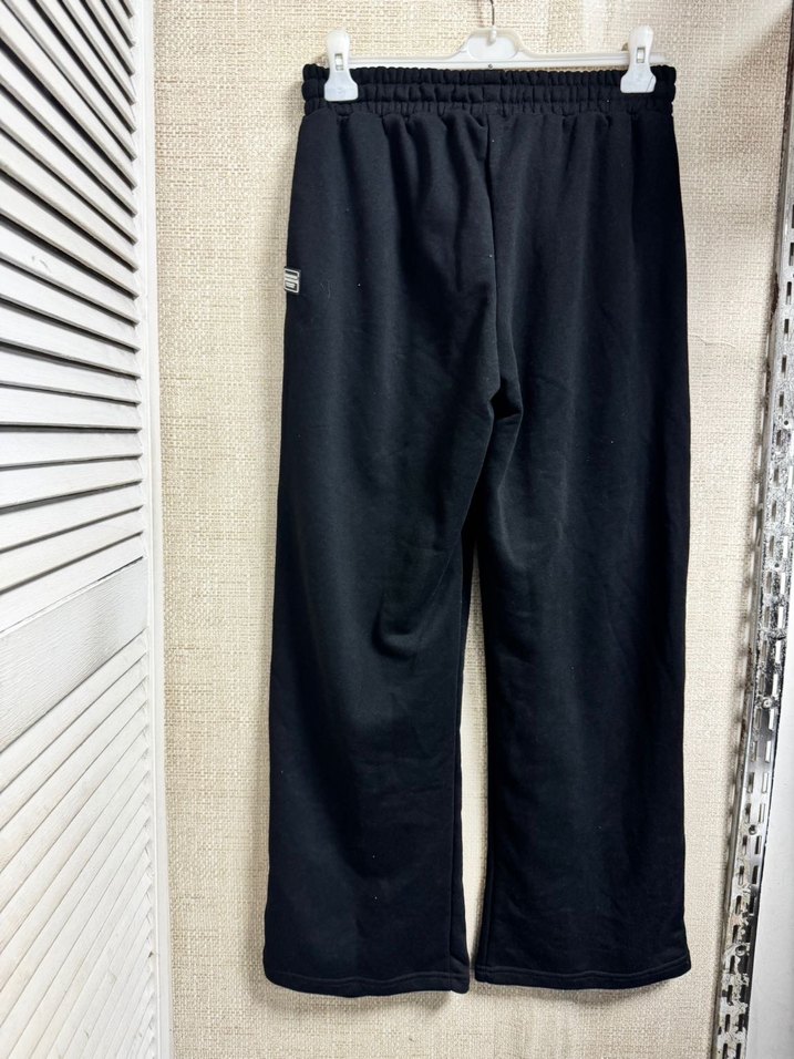 Siyah Rahat Kesim Eşofman Altı - Görsel 4