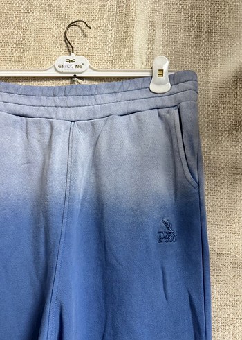 Mavi Batik Desenli Kadın Denim Eşofman - Görsel 3