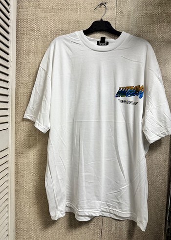 Beyaz Baskılı Erkek Tişört - Görsel 7