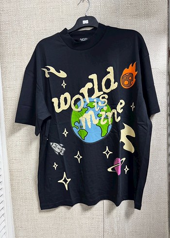 Sokak Stili Siyah Baskılı Erkek Tişört - Görsel 5