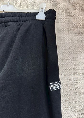 Siyah Rahat Kesim Eşofman Altı - Görsel 7