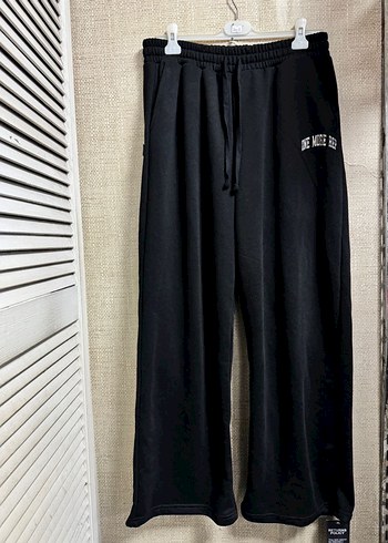 Siyah Rahat Kesim Eşofman Altı - Görsel 2