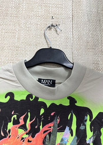 Çok Renkli Baskılı Erkek Tişört - Görsel 6