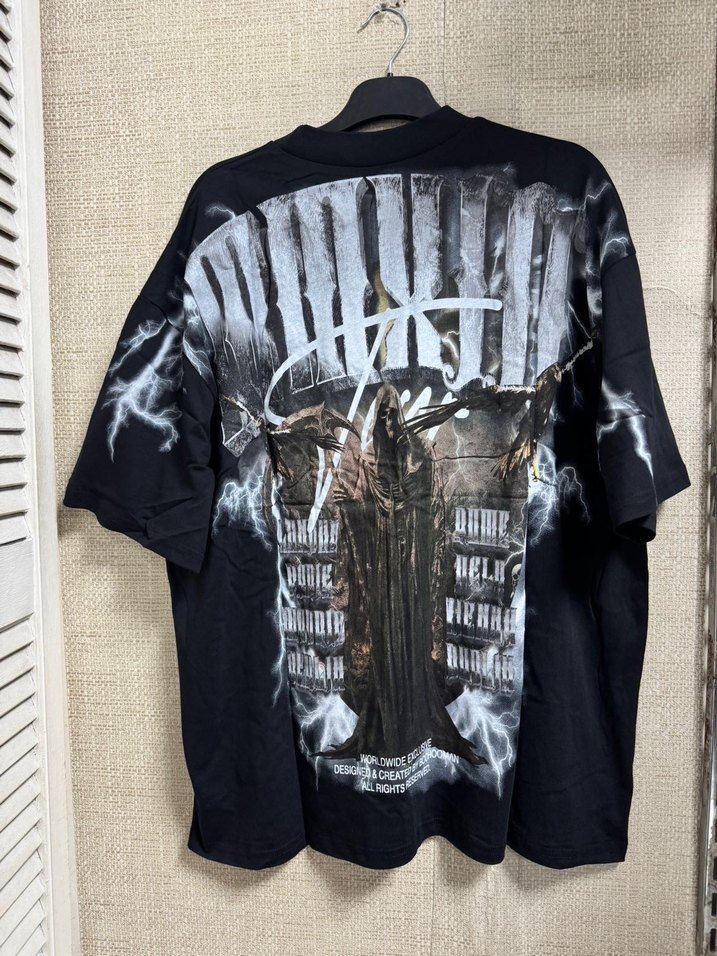 BoohooMAN Siyah Tişört - Görsel 4