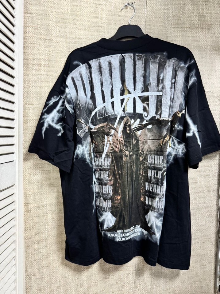 BoohooMAN Siyah Tişört - Görsel 5