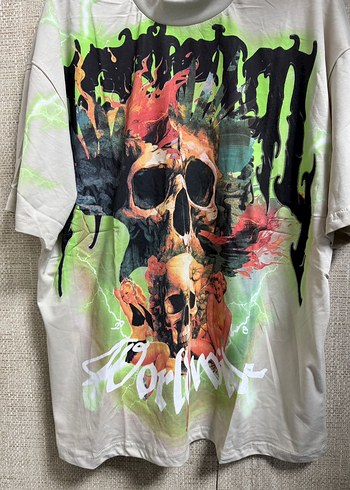 Erkek Çok Renkli Baskılı Tişört - Görsel 5