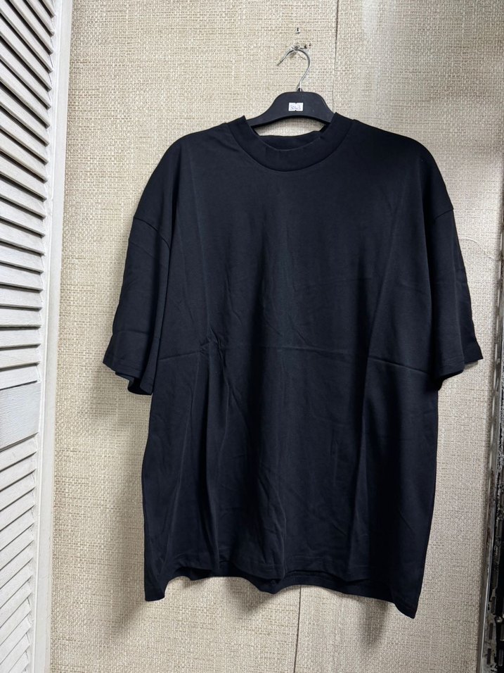 Siyah Baskılı Street Wear Erkek Tişört - Görsel 5