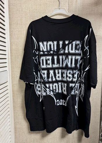 Siyah Baskılı Erkek Tişört - Görsel 7
