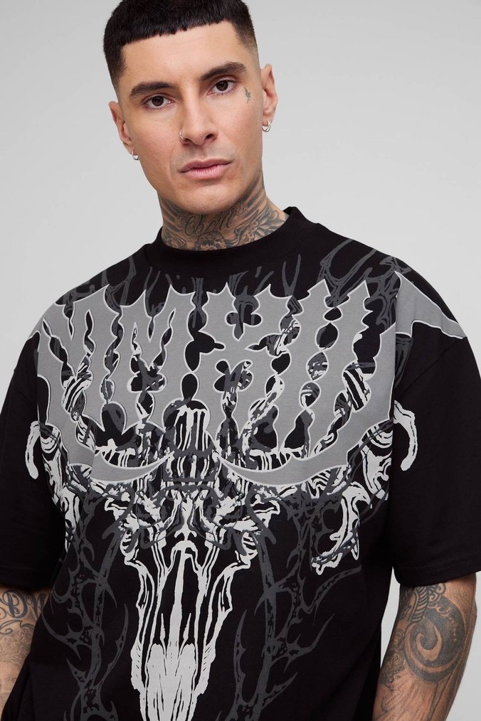 BoohooMAN tişört 7xl - Görsel 3