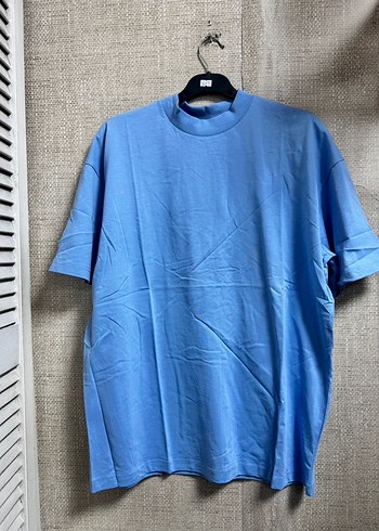 Mavi Baskılı Erkek Tişört - Görsel 5