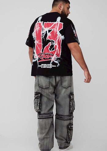 BoohooMAN Oversize Tişört - Görsel 2