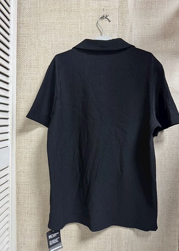 Siyah Regular Fit Kısa Kollu Tişört - Görsel 7