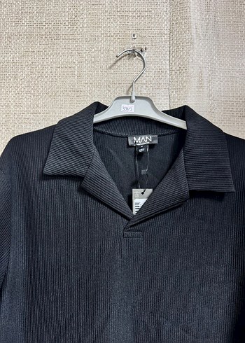 Siyah Regular Fit Kısa Kollu Tişört - Görsel 6