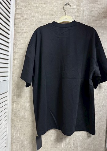 Siyah Erkek Oversize Tişört - Görsel 8