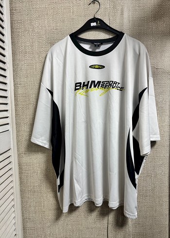 Beyaz Baskılı Erkek Spor Tişörtü - Görsel 5