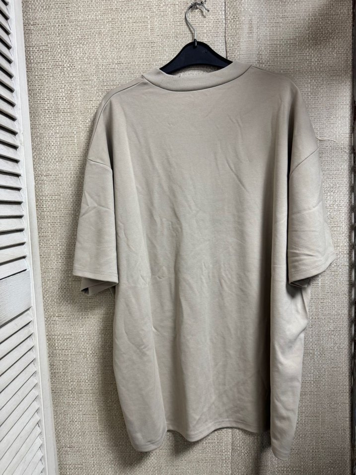 Bej Erkek Tişört - Görsel 3