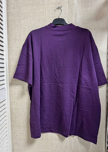 Mor Baskılı Pop Kültür Erkek Tişörtü - Görsel 7