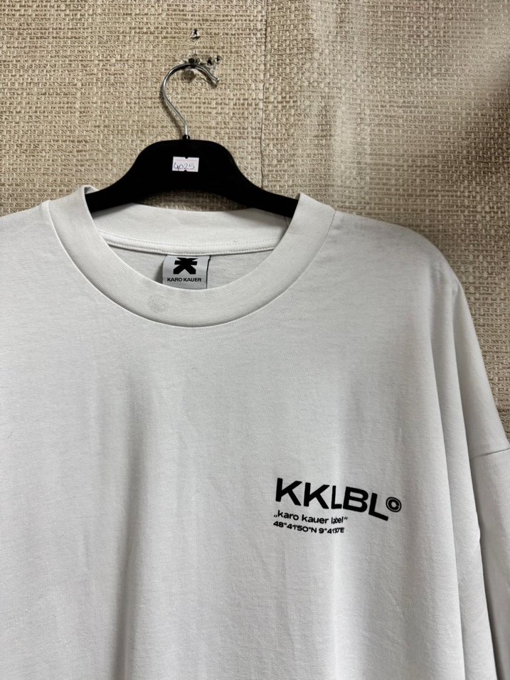 Beyaz Rahat Kesim Kısa Kollu Erkek Tişört - Görsel 3