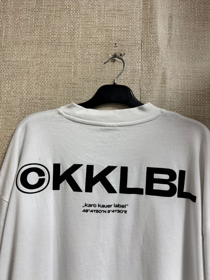 Beyaz Rahat Kesim Kısa Kollu Erkek Tişört - Görsel 5