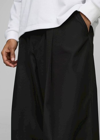 Siyah Salaş Erkek Streetwear Pantolon - Görsel 4