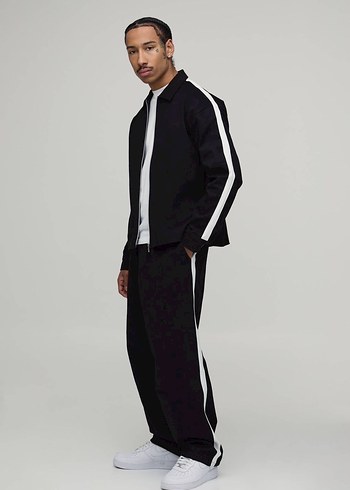 Siyah Erkek Spor Mont - Görsel 3