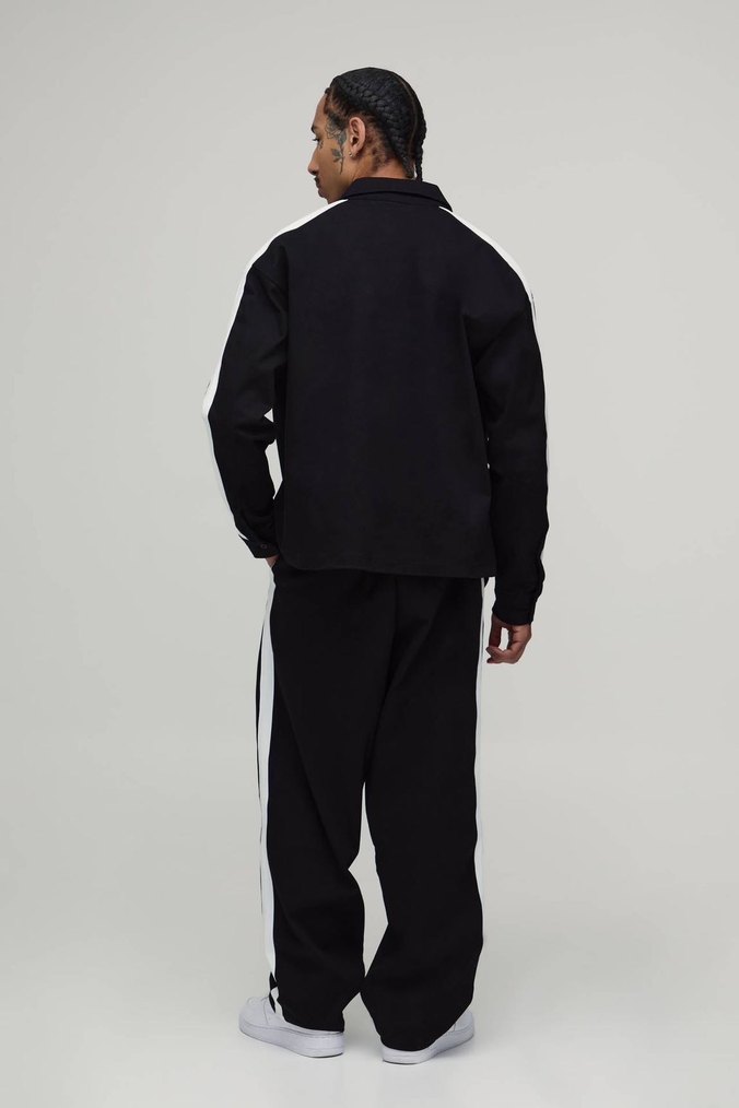 Siyah Erkek Spor Mont - Görsel 2