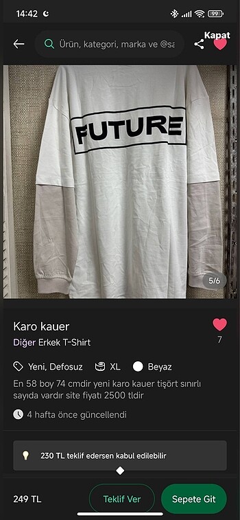 7 ürün