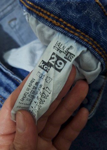 Kadın Mavi Denim Normal Boy Jean - Görsel 2