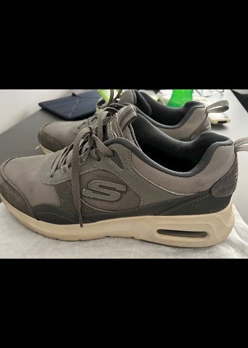 Skechers gri Erkek Spor Ayakkabı Rahat Bağcıklı